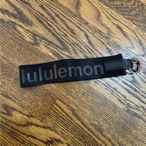 Lululemon never lost keychain